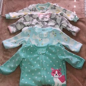 3 Months Footie Pajamas